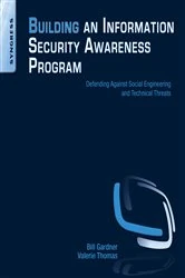 Book cover of Building an Information Security Awareness Program by Bill Gardner