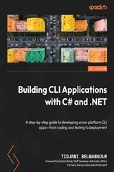 Book cover of Building CLI Applications with C# and .NET by Tidjani Belmansour