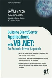 Book cover of Building Client/Server Applications with VB .NET by Jeff Levinson
