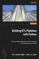 Book cover of Building ETL Pipelines with Python by Brij Kishore Pandey