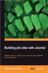 Book cover of Building job sites with Joomla! by Santonu Kumar Dhar