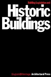 Book cover of Building Legislation and Historic Buildings by Alan C. Parnell