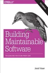 Book cover of Building Maintainable Software, C# Edition by Joost Visser