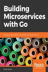 Book cover of Building Microservices with Go by Nic Jackson