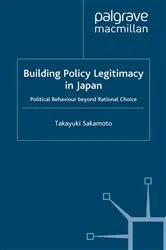 Book cover of Building Policy Legitimacy in Japan by T. Sakamoto