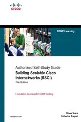 Book cover of Building Scalable Cisco Internetworks (BSCI) (Authorized Self-Study Guide) (3rd ed.) by Teare Diane