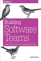 Book cover of Building Software Teams by Joost Visser