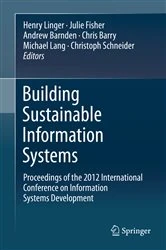 Book cover of Building Sustainable Information Systems by Henry Linger