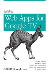 Book cover of Building Web Apps for Google TV by Andres Ferrate