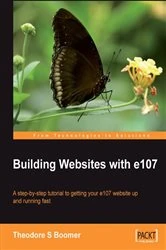 Book cover of Building Websites with e107 by Tad Boomer