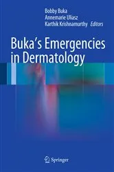 Book cover of Buka's Emergencies in Dermatology by Bobby Buka