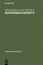 Book cover of Bundesbaugesetz (3rd ed.) by Sebastian Heitzer