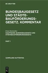 Book cover of Bundesbaugesetz und Städtebauförderungsgesetz (6th ed.) by Unknown