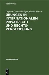 Book cover of Übungen in Internationalem Privatrecht und Rechtsvergleichung by Dagmar Coester-Waltjen