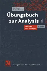 Book cover of Übungsbuch zur Analysis 1 (2nd ed.) by Otto Forster