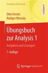 Book cover of Übungsbuch zur Analysis 1 (7th ed.) by Unknown