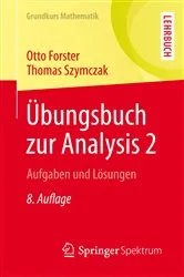 Book cover of Übungsbuch zur Analysis 2 (8th ed.) by Otto Forster
