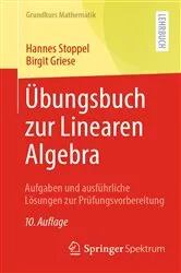 Book cover of Übungsbuch zur Linearen Algebra (10th ed.) by Hannes Stoppel