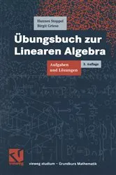 Book cover of Übungsbuch zur Linearen Algebra (3rd ed.) by Unknown