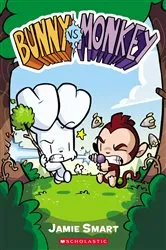 Book cover of Bunny vs. Monkey by Jamie Smart