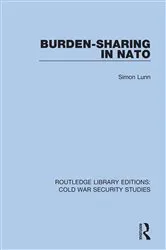 Book cover of Burden-sharing in NATO by Simon Lunn