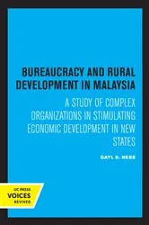 Book cover of Bureaucracy and Rural Development in Malaysia by Unknown