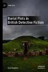 Book cover of Burial Plots in British Detective Fiction by Lisa Hopkins