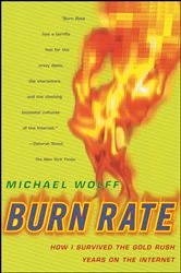 Book cover of Burn Rate by Michael Wolff