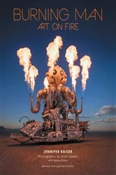 Book cover of Burning Man: Art on Fire by Jennifer Raiser