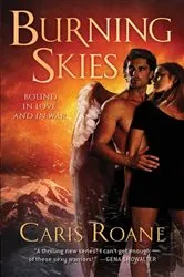 Book cover of Burning Skies by Caris Roane