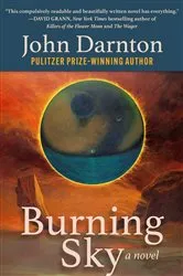 Book cover of Burning Sky by John Darnton