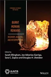 Book cover of Burnt Human Remains by Sarah Ellingham