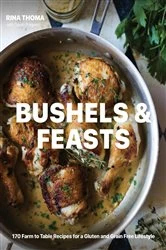 Book cover of BUSHELS & FEASTS by Rina Thoma