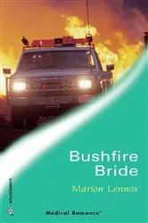Book cover of Bushfire Bride by Unknown
