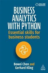 Book cover of Business Analytics with Python by Bowei Chen