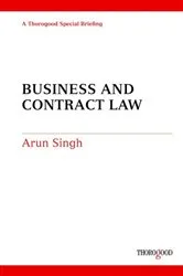 Book cover of Business and Contract Law by Arun Singh