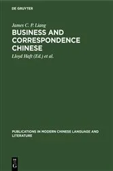 Book cover of Business and correspondence Chinese by James C. P. Liang