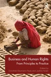 Book cover of Business and Human Rights by Dorothée Baumann-Pauly
