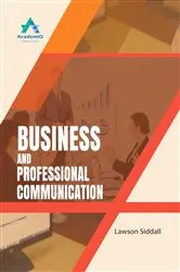 Book cover of Business and Professional Communication by Unknown