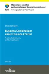 Book cover of Business Combinations under Common Control by Peter Kajüter
