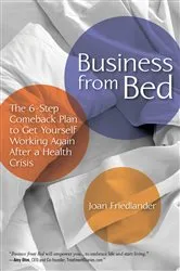 Book cover of Business from Bed by Joan Friedlander