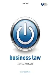 Book cover of Business Law (2nd ed.) by James Marson