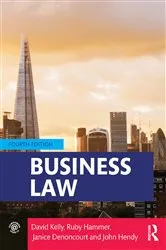 Book cover of Business Law (4th ed.) by David Kelly