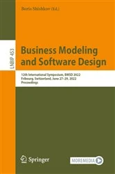 Book cover of Business Modeling and Software Design by Boris Shishkov