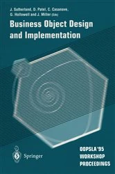 Book cover of Business Object Design and Implementation by Jeffrey V. Sutherland