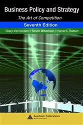 Book cover of Business Policy and Strategy (7th ed.) by Cheryl Van Deusen
