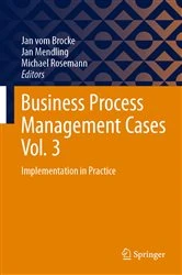 Book cover of Business Process Management Cases Vol. 3 by Jan vom Brocke
