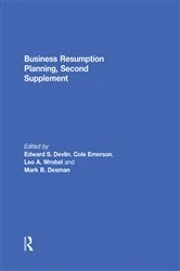 Book cover of Business Resumption Planning, Second Supplement by Edward S. Devlin
