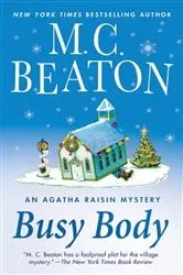 Book cover of Busy Body by M. C. Beaton