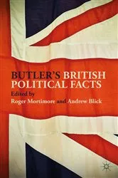 Book cover of Butler's British Political Facts by Roger Mortimore